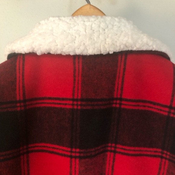 Buffalo Plaid Moto jacket Maurices NWOT - Picture 4 of 12